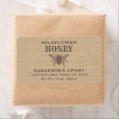 リンシンプルエレガントン蜂蜜ラベル ラベル (インサイチュ)