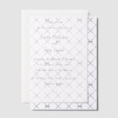 リンシンプルダモダン結婚ス ベラム紙招待状 (オフセット (招待状))