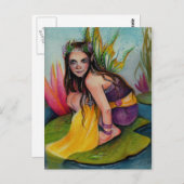 リンシー妖精の国wロッケット ポストカード (正面/裏面)