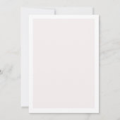 リンジェリーシャワーオーラバチェロレッテ 招待状 (裏面)