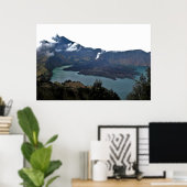 リンジャニ・クレーター ポスター (ホームオフィス)