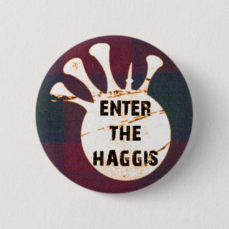 リンジーのタータンチェックボタン 缶バッジ