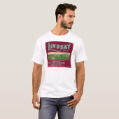 リンジーオレンジLabelLindsay、カリフォルニア Tシャツ (正面フル)