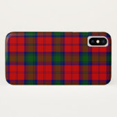 リンジータータンチェックレッドグリーンプレイド Case-Mate iPhoneケース (裏面(横))