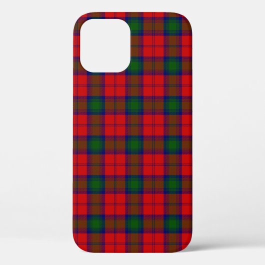 リンジータータンチェックレッドグリーンプレイド Case-Mate iPhoneケース (裏面)