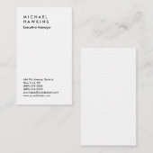 リンスタイリッシュンプロフェッショナルプレーン管理者 名刺 (正面/裏面)