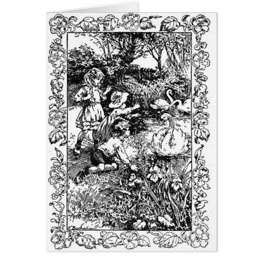 リンダと白鳥 (正面)