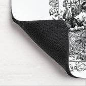 リンダと白鳥 マウスパッド (コーナー)