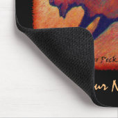 リンダの様式化されたバッファロー マウスパッド (コーナー)