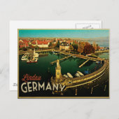 リンダウドイツパノラマ ポストカード (正面/裏面)