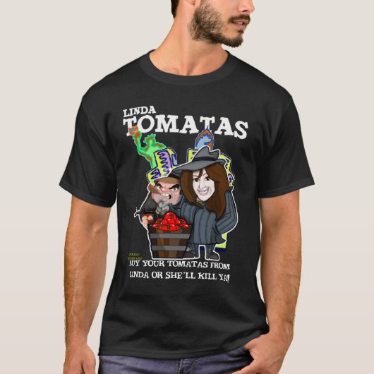 リンダトマタス Tシャツ (正面)