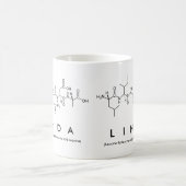 リンダペプチド名mug コーヒーマグカップ (中央)