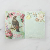 リンダ鳥 ノートカード (内部)