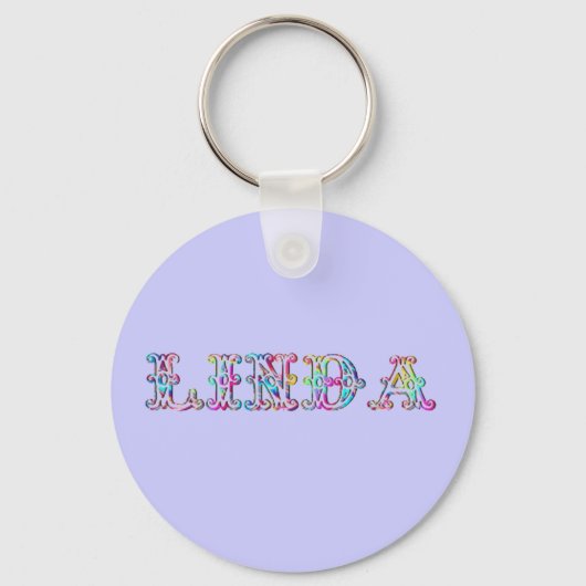 リンダ5キーチェーン キーホルダー (正面)