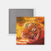 リンダ・エクスプレサン・デ・ティグレ・ディタド。 マグネット (正面/裏面)