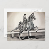 リンダ・ダルジエルの少女と夢 ポストカード (正面/裏面)