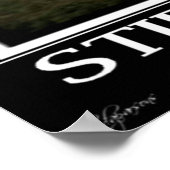 リンダ・パーソンズによるポスターアート – Stirling Castle ポスター (角)