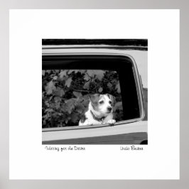 リンダ・ベッカーによるドライバーの写真を待っている ポスター