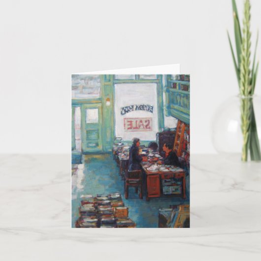 リンダMitchell著"Eureka書籍の販売"の油絵 カード (正面)