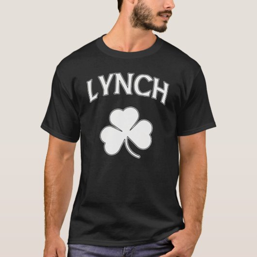 リンチのアイルランドの伝統のシャムロック Tシャツ (正面)