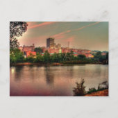 リンチバーグバージニア川の風景 ポストカード (正面)