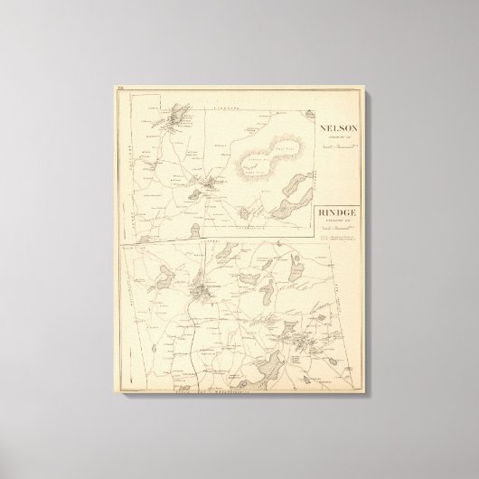 リンッジ・ネルソン キャンバスプリント (正面)