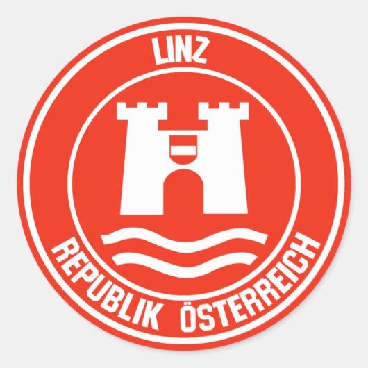 リンツの円形の紋章 ラウンドシール (正面)