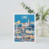 リンツオーストリアフェスティバルトラベルプレイス ポストカード (スタンド正面)