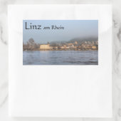 リンツラインドイツ土産 長方形シール (バッグ)