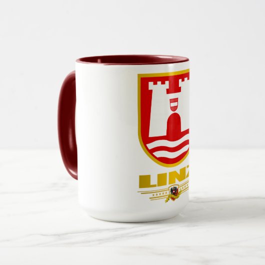 リンツ市 マグカップ (正面左)