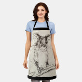 リンテールポッサムオーストラリア エプロン (着用した状態)