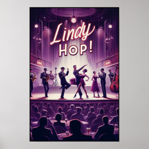 リンディホップダンスホールヴィンテージポスター ポスター