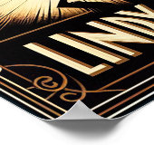 リンディホップダンスホールヴィンテージポスター ポスター (角)