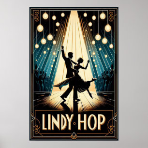 リンディホップダンスホールヴィンテージポスター ポスター