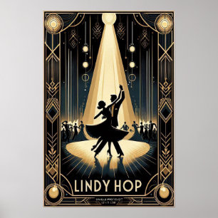 リンディホップダンスホールヴィンテージポスター ポスター