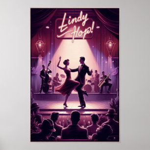 リンディホップダンスホールヴィンテージポスター ポスター