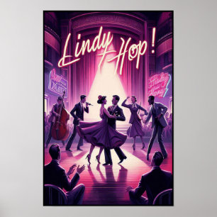 リンディホップダンスホールヴィンテージポスター ポスター