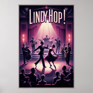 リンディホップダンスホールヴィンテージポスター ポスター
