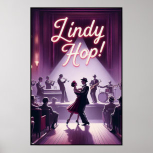 リンディホップダンスホールヴィンテージポスター ポスター