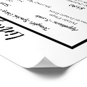 リンディーズディーナーポスター ポスター (角)