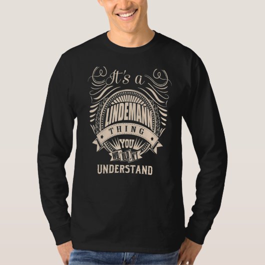 リンデマンが理解していないこと Tシャツ (正面)