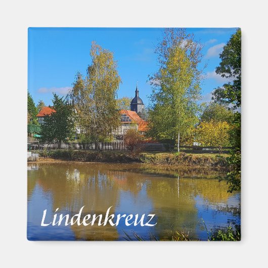 リンデンクロイツインチューリンゲン マグネット (正面)