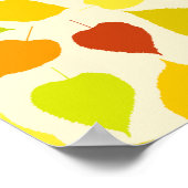 リンデンツリー紅葉 ポスター (角)