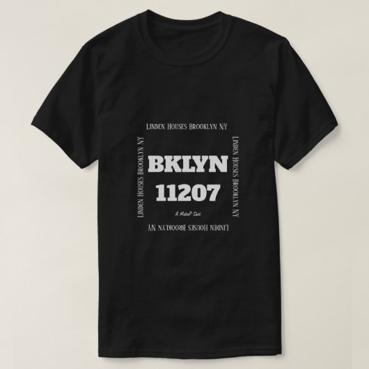 リンデンハウス BKLYN 11207 - ミスターピーTシャツ Tシャツ (デザイン正面)