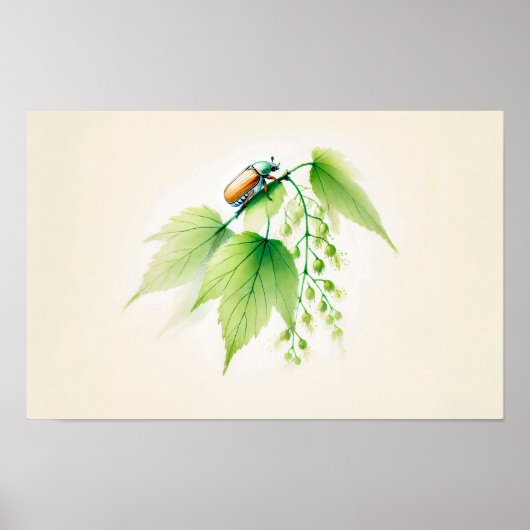 リンデン中国のにインクがバグを起こす可能性がある ポスター (正面)