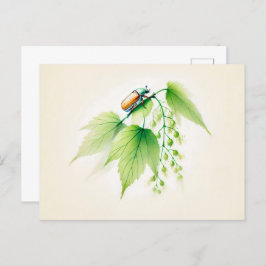 リンデン中国のにインクがバグを起こす可能性がある ポストカード