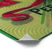 リンデン、WashingtonTulip Apple Crateラベル ポスター (角)