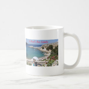 リンドス・セントポール湾 コーヒーマグカップ