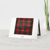 リンドセイクランバルカーレスハウス折り畳みグリーティングカード カード (裏面)