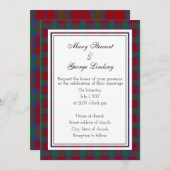 リンドセスコティッ結婚チの 招待状 (正面/裏面)